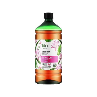 Рідке мило Bio Naturell Lotus & Aloe Liquid Soap Лотос та алое запаска 946 мл (4820168434501)