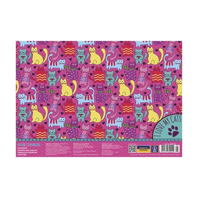 Підкладка настільна Cool For School Funny Cats (CF69001-05)