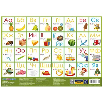 Підкладка настільна Cool For School Алфавіт (CF61480-06)