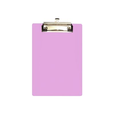 Клипборд-папка Economix A5 з притиском та підвісом, пластик, рожевий (E30157-89)