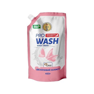 Рідке мило Pro Wash Дбайливий захист дой-пак 460 г (4262396140241)