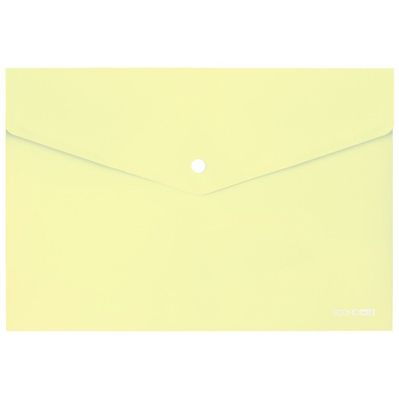 Папка - конверт Economix А4 180 мкм, непрозора, пастельна жовта (E31301-85)