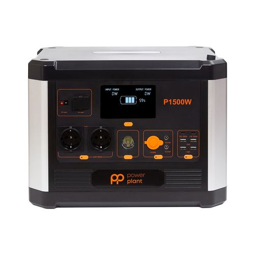 Зарядна станція PowerPlant P1500W 1536Wh (PB930739)