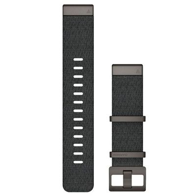 Ремінець до смарт-годинника Garmin MARQ, QuickFit 22m, Jacquard Weave Nylon Strap, Black (010-12738-21)