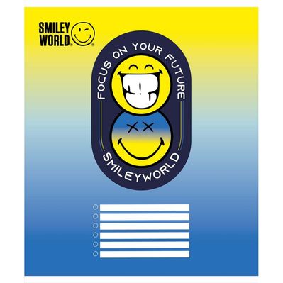 Зошит Yes А5 Smiley world 18 аркушів, клітинка (766334)
