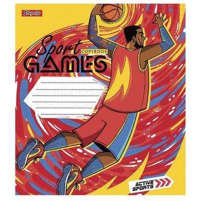Зошит 1 вересня А5 Sport games 36 аркушів, лінія (766693)