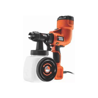 Фарбопульт Black&Decker 400 Вт, бак 1180 мл, (HVLP200)