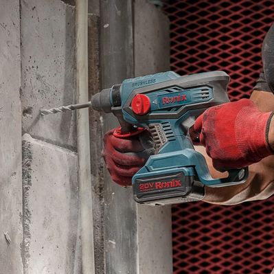 Перфоратор Ronix акумуляторний 20В (без АКБ та ЗП) (8910)