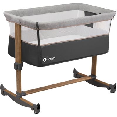 Ліжечко Lionelo приставне Leonie Grey Stone (LO-LEONIE GREY STONE)