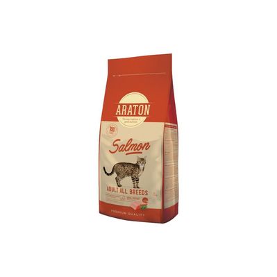 Сухий корм для кішок ARATON SALMON Adult All Breeds 15 кг (ART47464)
