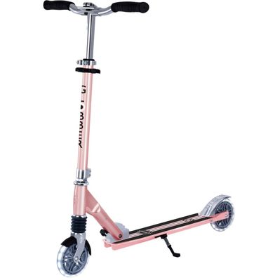 Самокат Globber Flow Element Comfort Lights колеса з підсвічуванням Рожевий (727-210)