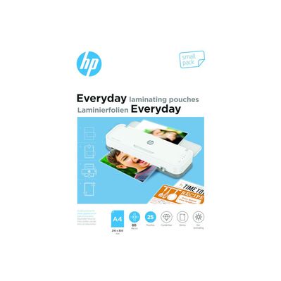 Плівка для ламінування HP Everyday Laminating Pouches, A4, 80 Mic, 216 x 303, 25 pcs (9153) (838139)