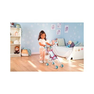 Коляска для кукол Smoby трость Ледяное сердце (250113)