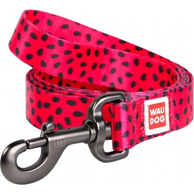 Повідок для собак WAUDOG Nylon "Кавун" XS Ш 10 мм (5239)