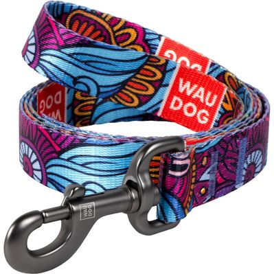 Повідок для собак WAUDOG Nylon "Літо" XS Ш 10 мм (5237)