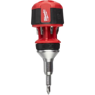 Набір викруток Milwaukee з тріскачкою коротка 8 в 1 (4932471868)