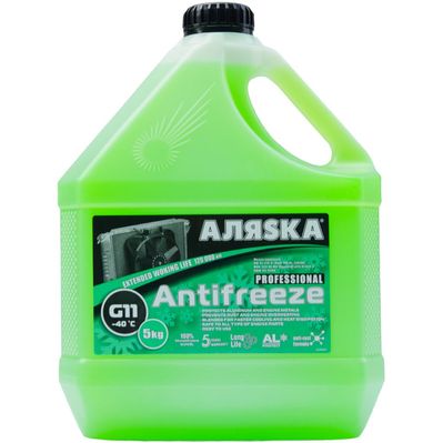 Антифриз Аляsка -40 G11 зелений 5л (5062)
