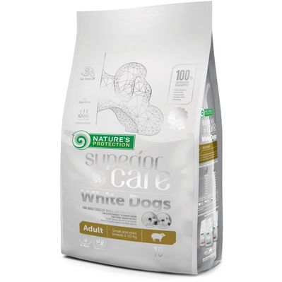 Сухий корм для собак Nature's Protection Superior Care White Dogs Adult Small and Mini Breeds 10 кг (NPSC45664)