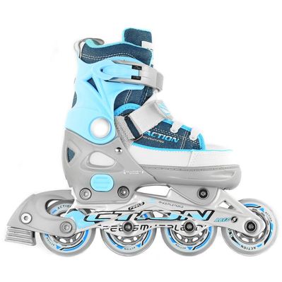 Роликові ковзани Action Kire Блакитні 29-32 (PW-126B-13-2BLUE/29-32)
