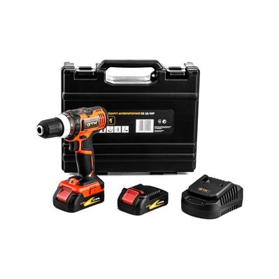 Шуруповерт GTM DS18/40P, 18В, 40Нм, 2шв, (без АКБ та ЗП) (DS18/40P_BARE TOOL)