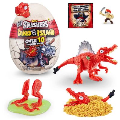 Ігровий набір Smashers Mini Dino Island з аксесуарами-B (Смешерс Міні Діно Айленд) (7486B)