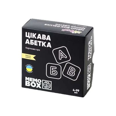 Настільна гра JoyBand MemoBox Delux Цікава абетка (MBD103)