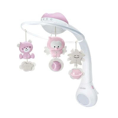 Мобіле Infantino 3 в 1 з проєктором Рожевий (004914I)