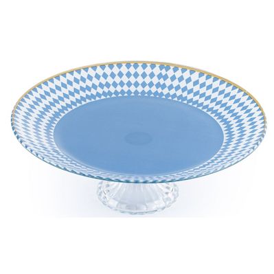 Тортівниця Viva Domino на нiжцi 25 см (B300010)