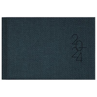 Тижневик Brunnen датований 2024 кишеньковий Tweed Сірий A6 72 аркуші (73-755 32 804)