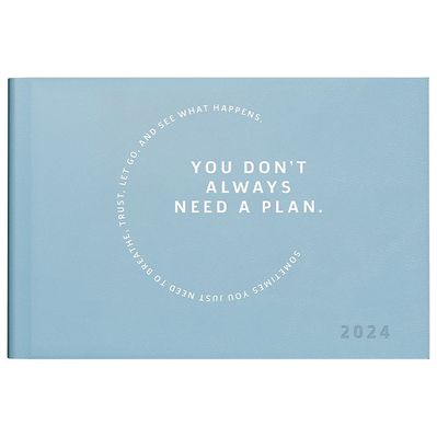 Тижневик Brunnen датований 2024 кишеньковий Torino Trend Блакитний A6 72 аркуші (73-755 38 324)