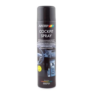 Автомобільний очисник Motip Black Line панелі приладів напівматовий ефект 600мл (701)
