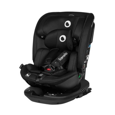 Автокрісло Lionelo Bastiaan i-Size Black Carbon, чорне (LO-BASTIAAN I-SIZE BLACK CARBON)