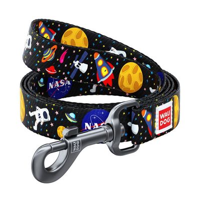 Повідок для собак WAUDOG Nylon "NASA" S 15 мм х 122 см (4913)