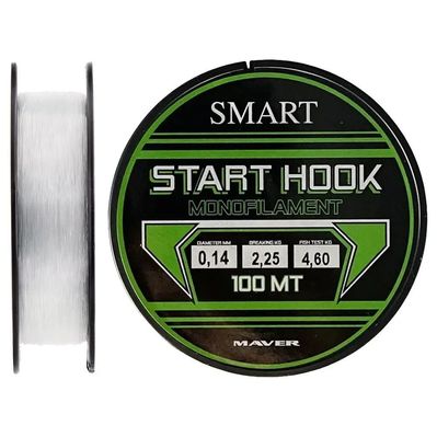 Волосінь Smart Start Hook 100m 0.14mm 2.25kg (1300.37.57)