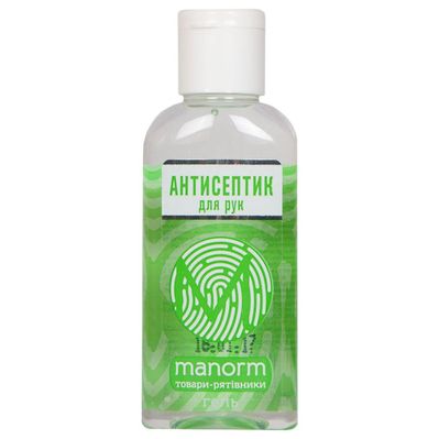 Антисептик для рук Manorm Гель 50 мл (4820136730833)