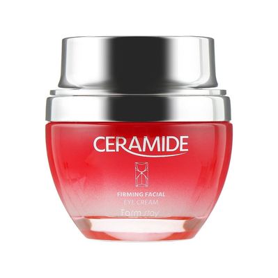 Крем для шкіри навколо очей FarmStay Ceramide Firming Facial Eye Cream Зміцнювальний з керамідами 50 мл (8809480772696)