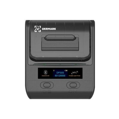 Принтер етикеток UKRMARK DP30BK, USB, Bluetooth, рулони 20-80 мм (900541)