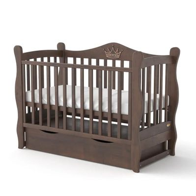 Ліжечко Angelo Angelo LUX- 10 (горіх) 120х60 (11030)