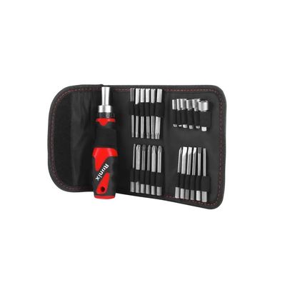 Викрутка Ronix з тріскачкою та набором біт 26 шт (RH-2721)