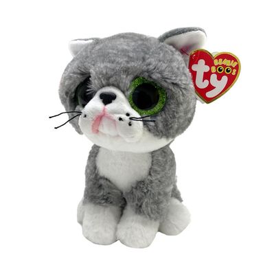 М'яка іграшка Ty Beanie Boos Cірий котик FERGUS (36581)