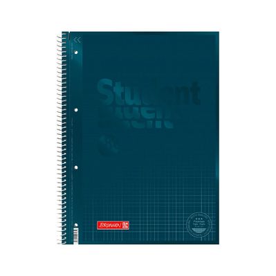 Зошит Brunnen Коледж-блок А4 Premium у клітинку 80 аркушів Denim (10-679 28 139)