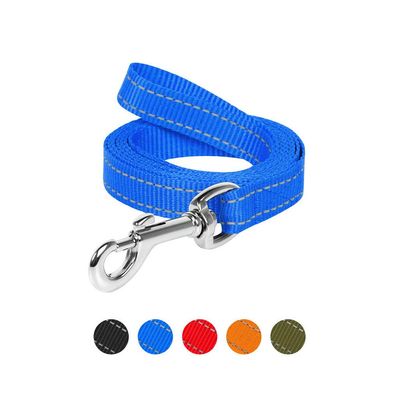 Повідок для собак Dog Extreme з нейлону Ш 14 мм Д 200 см блакитний (04602)