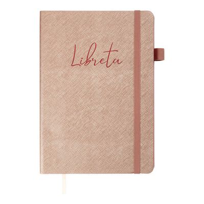 Книга записна Buromax Libreta А5 96 аркушів, без лініювання бежевий (BM.295017-28)