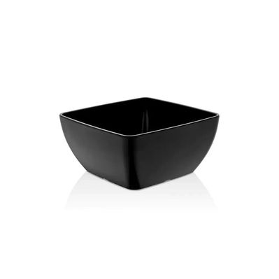 Салатник Kulsan меламіновий Чорний 25x25 см h-12 см 4,5 л (42025.BL)