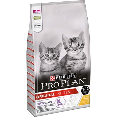 Сухий корм для кішок Purina Pro Plan Original Kitten з куркою 10 кг (7613036505307)