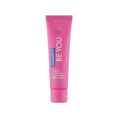 Зубна паста Curaprox Be You Вибілювальна Зі смаком кавуна з ментоловими кульками 60 мл (7612412429497)