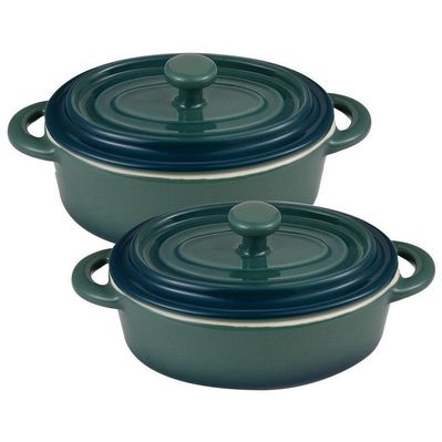 Рамекін Bergner Excalibur набір 2шт овальні (BG-13365-GR)