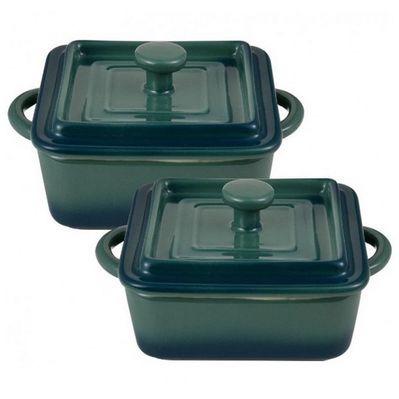 Рамекін Bergner Excalibur набір 2шт квадратні (BG-13364-GR)