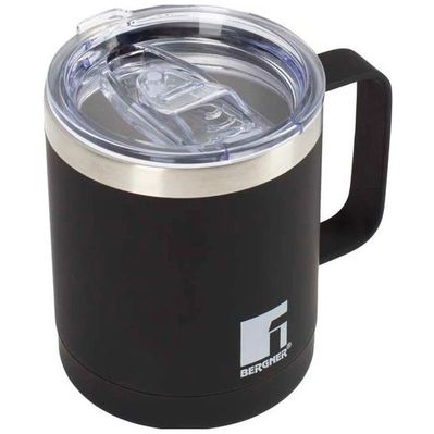 Термокружка Bergner Coffee & tea lovers 350 мл Black (BG-37788-BK)