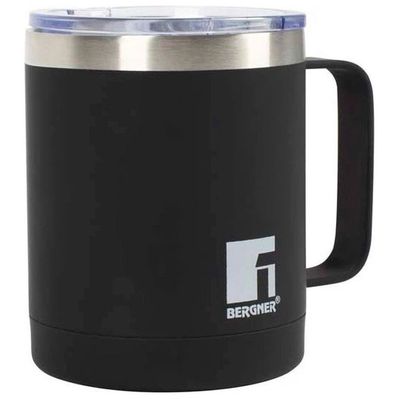 Термокружка Bergner Coffee & tea lovers 350 мл Black (BG-37788-BK)